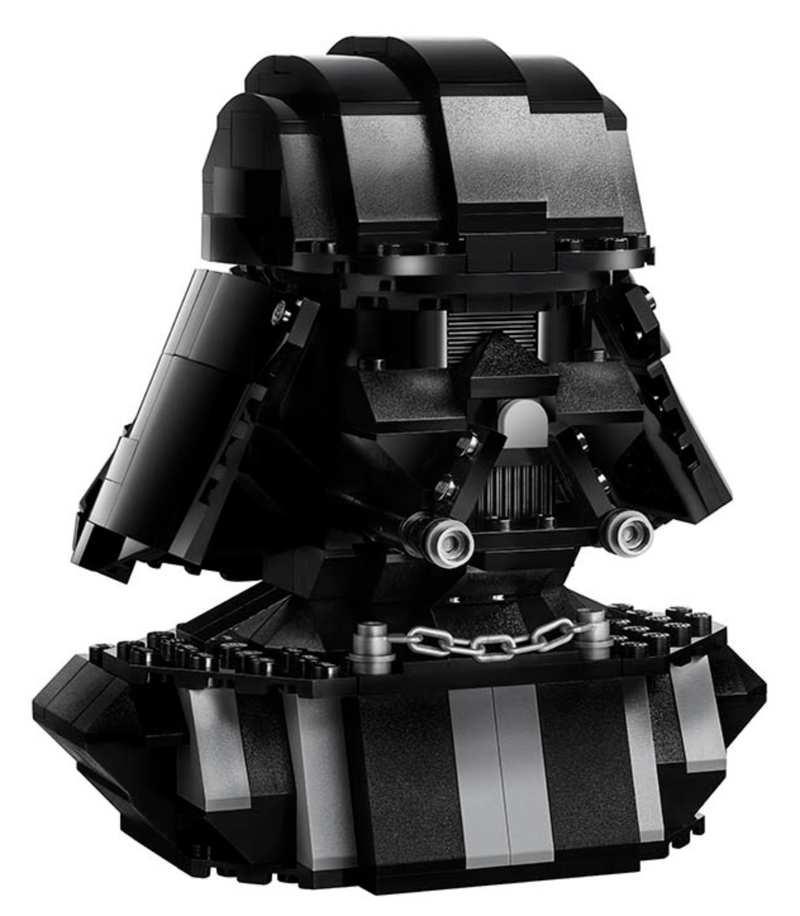 A closer look at the exclusive Darth Vader Lego bust for Star Wars Celebration Chicago.